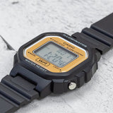 CASIO GENERAL BLACK RESIN STRAP UNISEX WATCH LA-20WH-9ADF-P