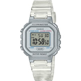 Casio General Translucent Strap Unisex Watch LA-20WHS-7ADF