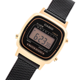CASIO GENERAL LA670WEMB-1DF BLACK STAINLESS STEEL WOMEN'S WATCH