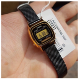 CASIO GENERAL LA670WEMB-1DF BLACK STAINLESS STEEL WOMEN'S WATCH