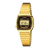 Casio General Digital Gold Resin Strap Unisex Watch LA670WGA-1DF-P