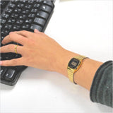 Casio General Digital Gold Resin Strap Unisex Watch LA670WGA-1DF-P