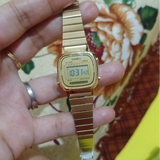Casio General Gold Stainless Steel Strap Unisex Watch LA670WGA-9DF-P