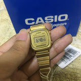 Casio General Gold Stainless Steel Strap Unisex Watch LA670WGA-9DF-P