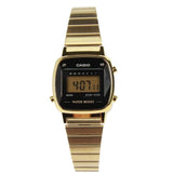 CASIO VINTAGE LA670WGAD-1DF-P GOLD STAINLESS STEEL WOMEN WATCH