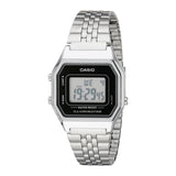 Casio General Silver Stainless Steel Strap Unisex Watch LA680WA-1DF-P