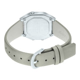 Casio General Digital Gray Leather Unisex Watch LA680WEL-8DF-P