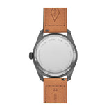 Fossil LE1137 Black Leather And Denim Men's Watch