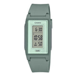Casio General Digital Green Resin Strap Men Watch LF-10WH-3D-P