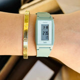 Casio General Digital Green Resin Strap Men Watch LF-10WH-3D-P