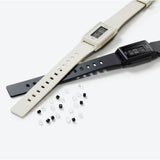 Casio General Digital Off White Resin Strap Unisex Watch LF-10WH-8D-P