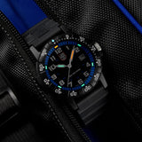 Luminox Leatherback Sea Turtle Giant Black PU Strap Men Watch LM0324