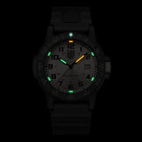 Luminox Leatherback Sea Turtle Gian Gold Dial Black PU Strap Men Watch LM0325.GP