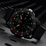 Luminox Ice-Sar Black Dial And Rubber Strap Men Watch LM1051