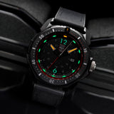 Luminox Ice-Sar Black Dial And Rubber Strap Men Watch LM1051