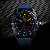 Luminox Ice-Sar Arctic Blue Dial And Rubber Strap Men Watch LM1053