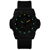 LUMINOX LM3501.BO NAVY SEAL BLACK SILICONE STRAP MEN'S WATCH