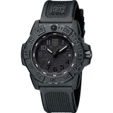 LUMINOX LM3501.BO NAVY SEAL BLACK SILICONE STRAP MEN'S WATCH