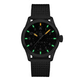 Luminox Air Pilot P-38 Lightning Series GMT - 9522 Silver Stainless Steel Strap Men Watch