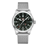 Luminox Air Pilot P-38 Lightning Series GMT - 9522 Silver Stainless Steel Strap Men Watch