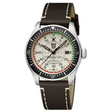 Luminox Constellation Automatic Series - 9607 Brown Leather Strap Men Watch