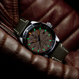 Luminox Constellation Automatic Series - 9607 Brown Leather Strap Men Watch