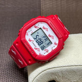 Casio Baby-G & G-Shock Digital Red Resin Strap Unisex Watch LOV-20B-4D
