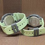 Casio G-Shock Digital Black Dial Pale Green Resin Strap Unisex Watch LOV-22B-8A