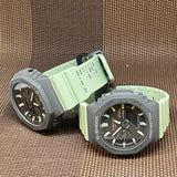 Casio G-Shock Digital Black Dial Pale Green Resin Strap Unisex Watch LOV-22B-8A
