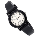 CASIO GENERAL LQ-139BMV-1BLDF-P BLACK RESIN WOMEN WATCH
