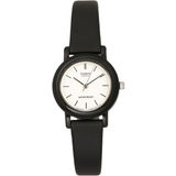 Casio General White Dial And Black Rubber Strap Women Watch LQ-139BMV-7E-P
