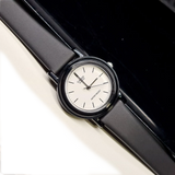 Casio General White Dial And Black Rubber Strap Women Watch LQ-139BMV-7E-P
