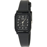 CASIO LQ-142-1BDF-P BLACK LEATHER WOMEN WATCH