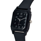 CASIO LQ-142-1BDF-P BLACK LEATHER WOMEN WATCH