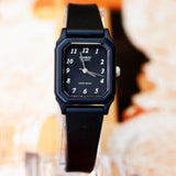CASIO LQ-142-1BDF-P BLACK LEATHER WOMEN WATCH