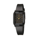 CASIO ANALOG LQ-142-1EDF BLACK RESIN STRAP WOMEN WATCH
