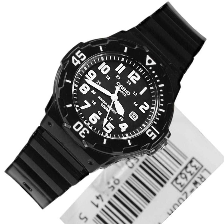 CASIO GENERAL LRW-200H-1BVDF QUARTZ BLACK RESIN WOMEN'S WATCH - H2 Hub Watches