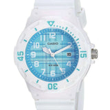 Casio General White Resin Strap Women's Watch LRW-200H-2CVDF-P