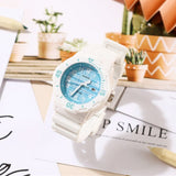 Casio General White Resin Strap Women's Watch LRW-200H-2CVDF-P