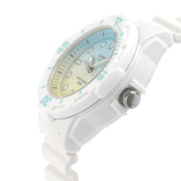 CASIO GENERAL LRW-200H-2E2VDR QUARTZ WHITE RESIN WOMEN'S WATCH - H2 Hub Watches