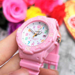 CASIO GENERAL LRW-200H-4B2VDF QUARTZ PINK RESIN WOMEN'S WATCH - H2 Hub Watches