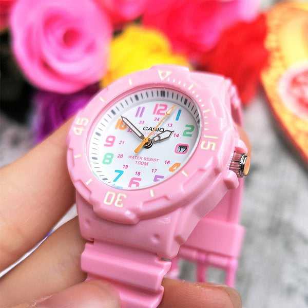 CASIO GENERAL LRW-200H-4B2VDF QUARTZ PINK RESIN WOMEN'S WATCH - H2 Hub Watches