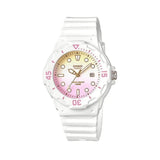 CASIO GENERAL LRW-200H-4E2VDR-P WHITE RESIN STRAP WATCH FOR WOMEN