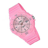 CASIO GENERAL LRW-200H-4E4VDF PINK RESIN STRAP WOMEN'S WATCH