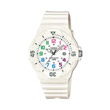 Casio General White Dial And Resin Strap Unisex Watch LRW-200H-7B2VDF