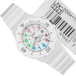 CASIO GENERAL LRW-200H-7BVDF QUARTZ WHITE RESIN WOMEN'S WATCH - H2 Hub Watches