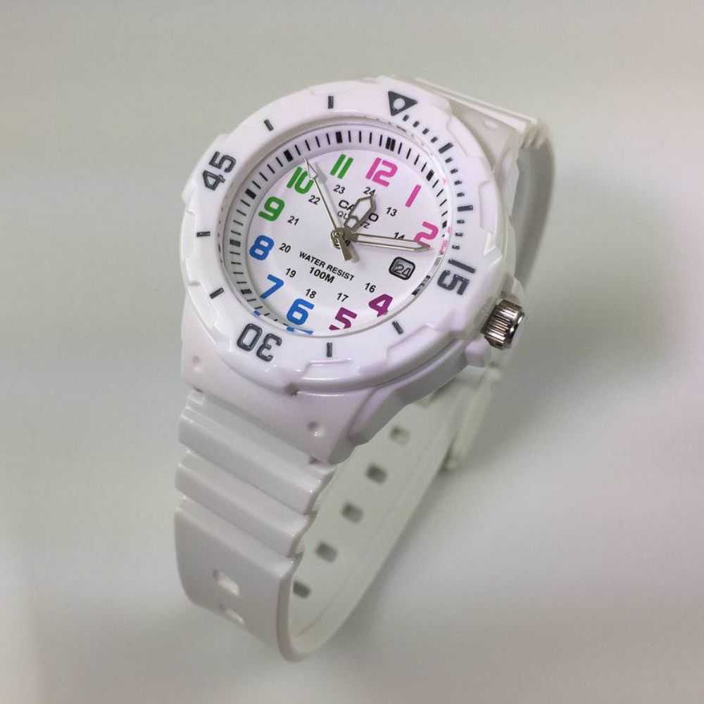 CASIO GENERAL LRW-200H-7BVDF QUARTZ WHITE RESIN WOMEN'S WATCH - H2 Hub Watches