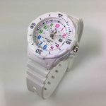 CASIO GENERAL LRW-200H-7BVDF QUARTZ WHITE RESIN WOMEN'S WATCH - H2 Hub Watches