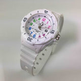 CASIO GENERAL LRW-200H-7BVDF QUARTZ WHITE RESIN WOMEN'S WATCH - H2 Hub Watches