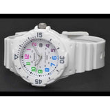CASIO GENERAL LRW-200H-7BVDF QUARTZ WHITE RESIN WOMEN'S WATCH - H2 Hub Watches